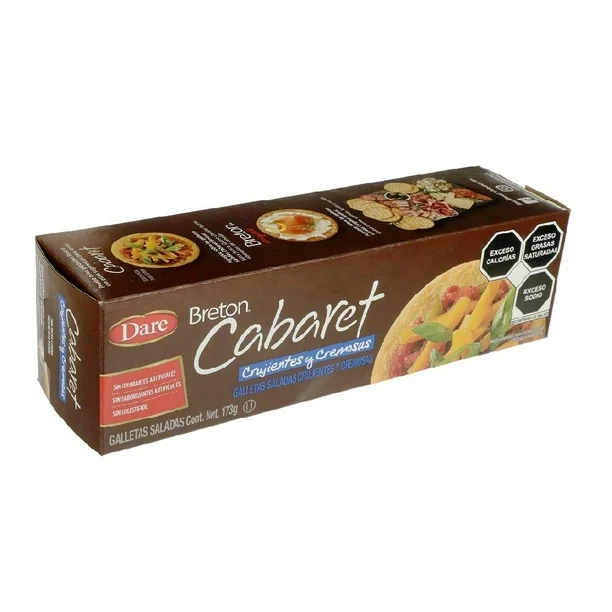 Galletas crujientes y cremosas Cabaret(box)